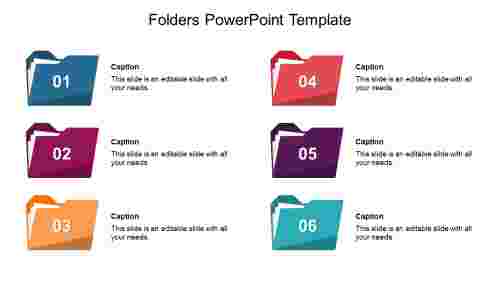 Folders PowerPoint Template